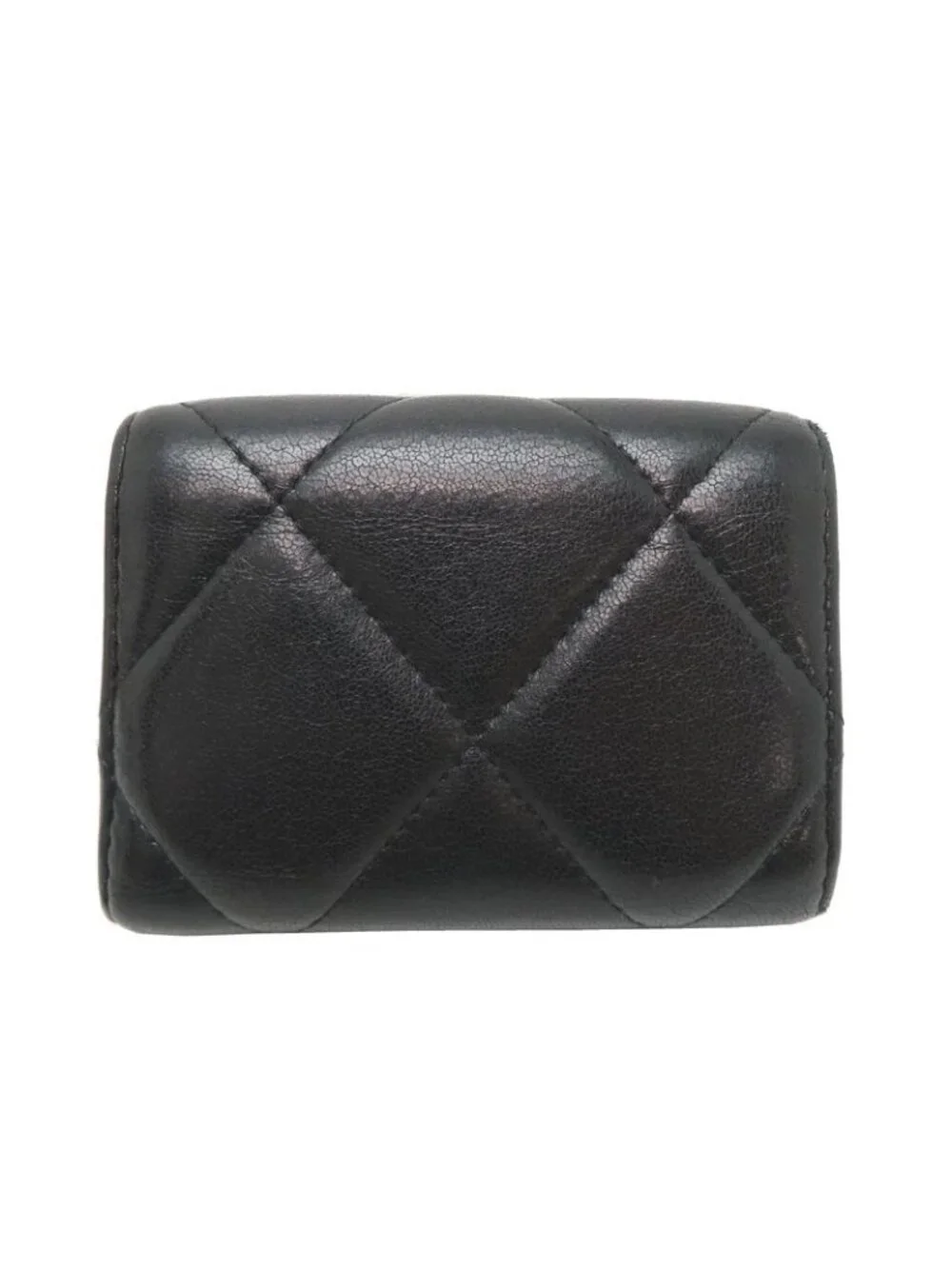 Chanel Trifold Wallet Black